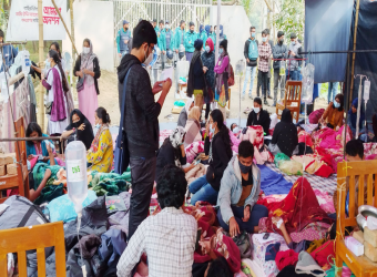 অনশনের ১২তম দিন, হাসপাতালে ১৯ শিক্ষার্থী